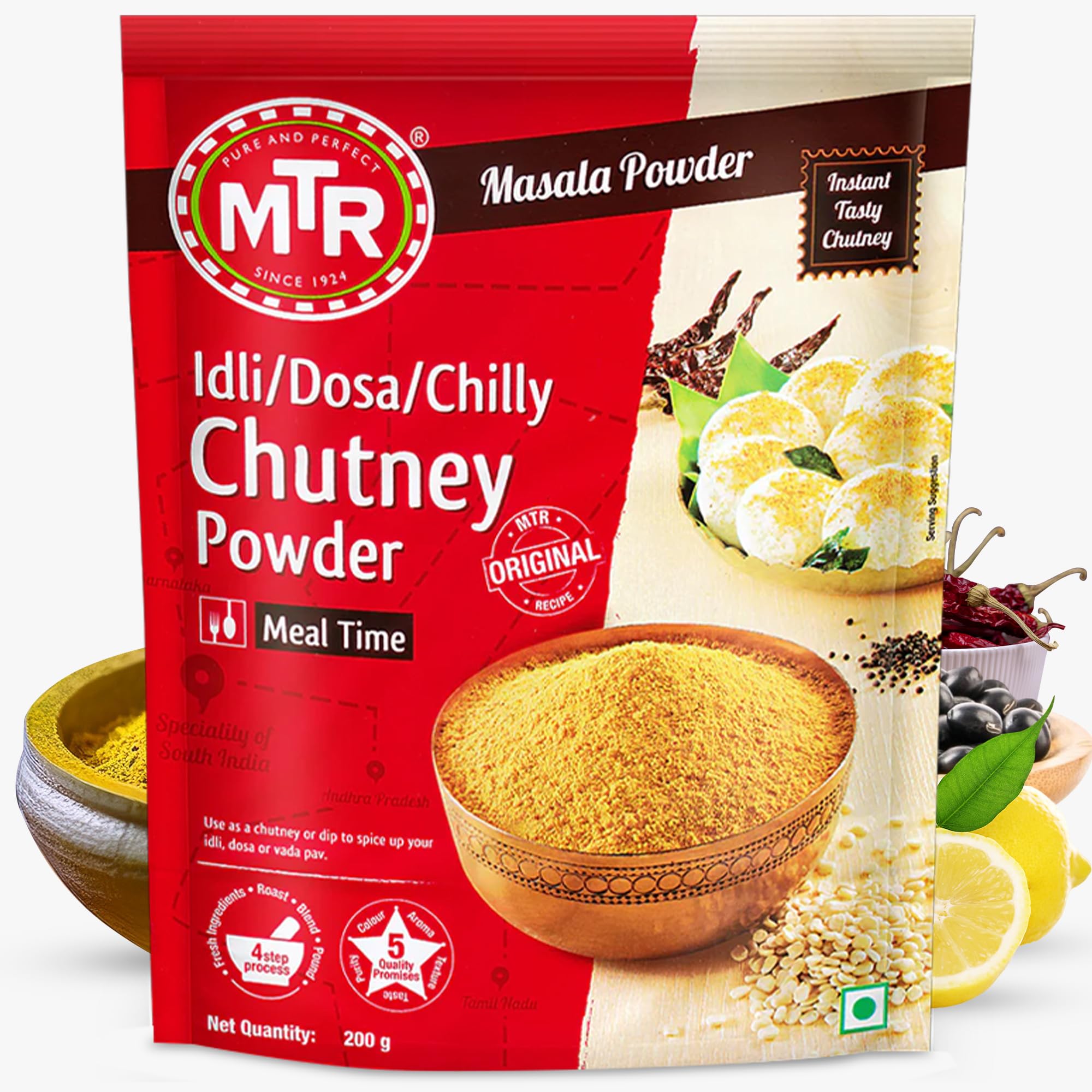

MTR Idli / Dosa / chilly Chutney Powder 200g