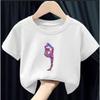 Kids Summer Short Sleeve T-Shirts Watercolor Gymnastics Art Graphics Print Girls GYM Lover Birthday Gift T-shirt