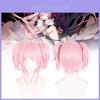 High-temperature Fiber Short Pink Cosplay Wig For Women Ideal For Madoka Magica Character Transformations