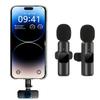 New Wireless Lavalier Microphone Portable Audio Video Recording Mini Mic for Ios Android 3.5mm Live Broadcast Gaming Phone Mic
