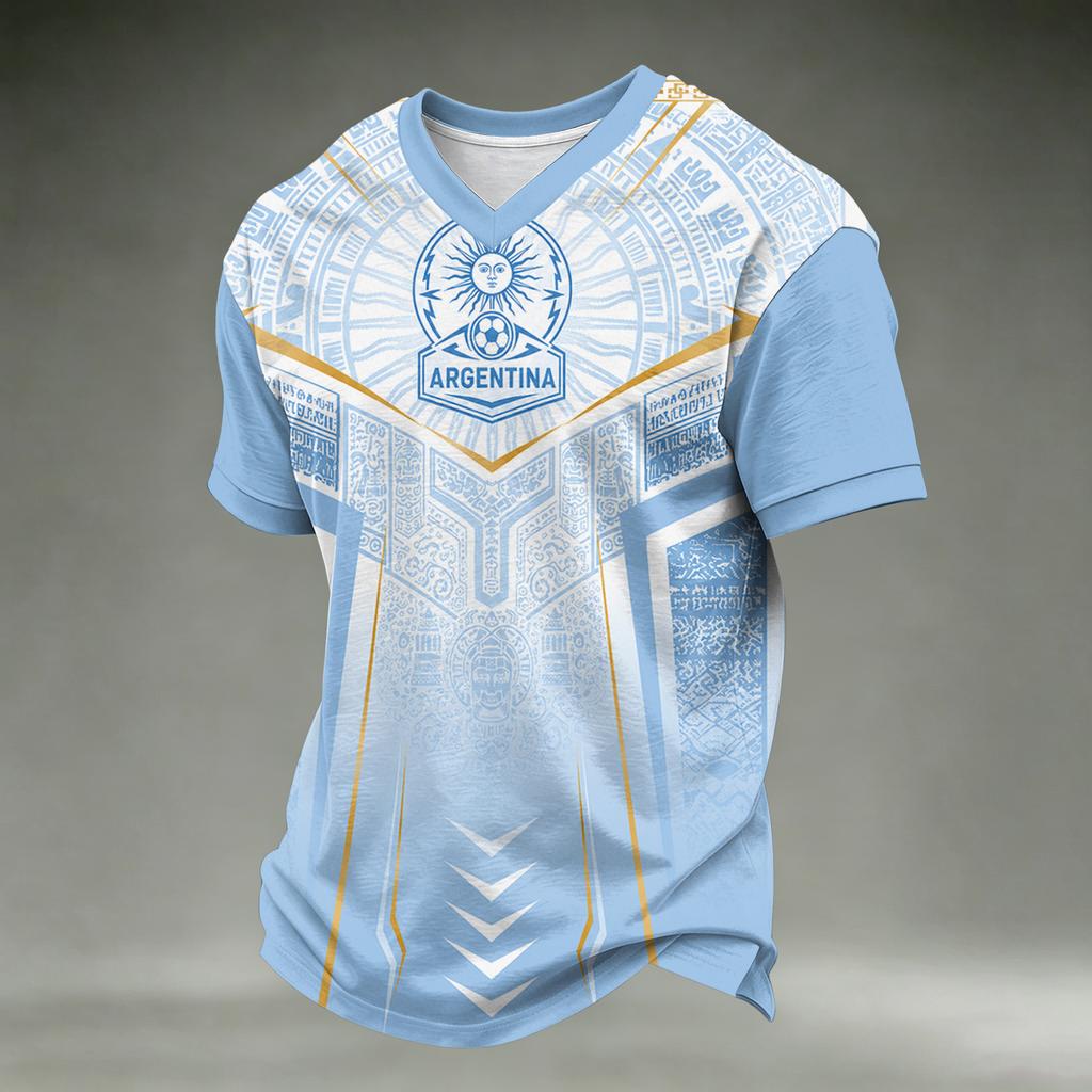 Men's and Boys' Printed Soccer Fan for Day Support