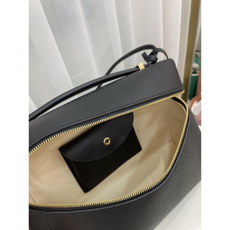 New retro leather cowhide box bag lunch box bag casual large capacity portable shoulder women's bag