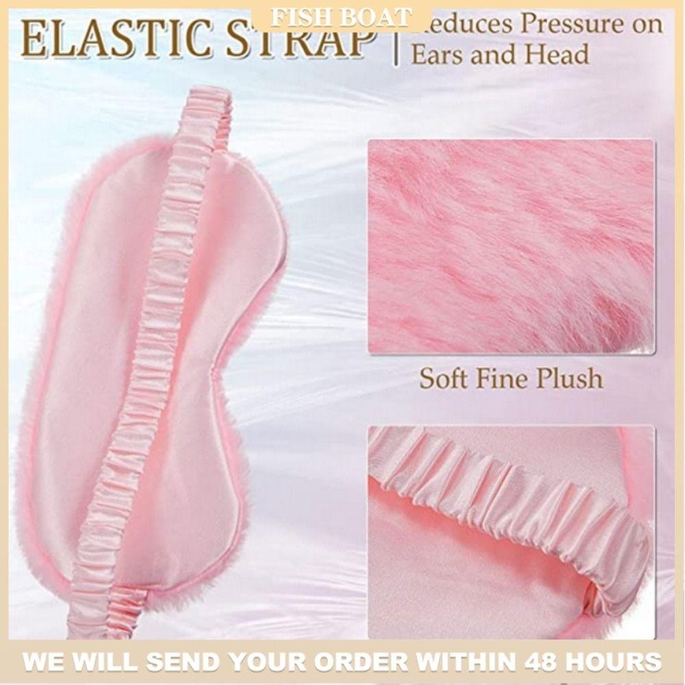 Soft Cloud Eye Cover Cute Sleeping Blindfold Breathable Sleeping Mask