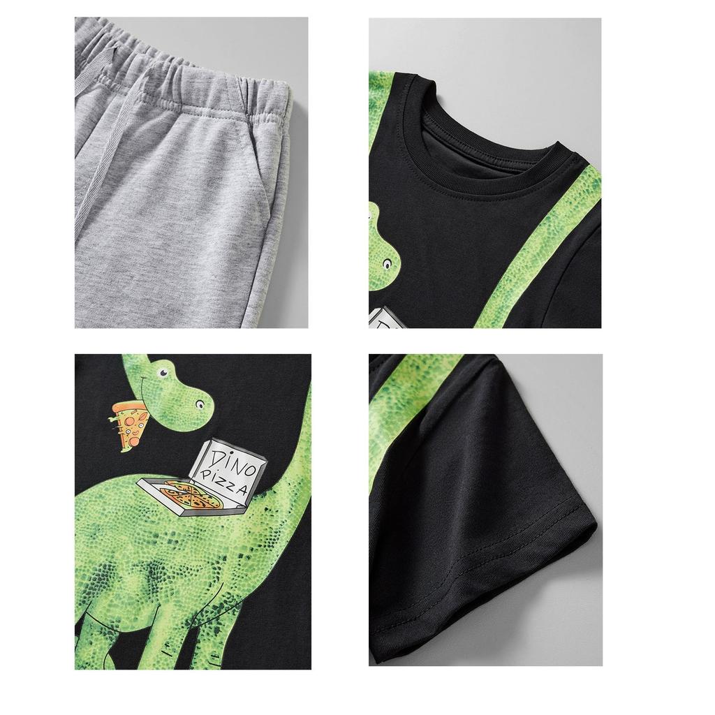 Boys' Short Sleeve T-Shirt Summer Fashion Tee for Casual Everyday Wear