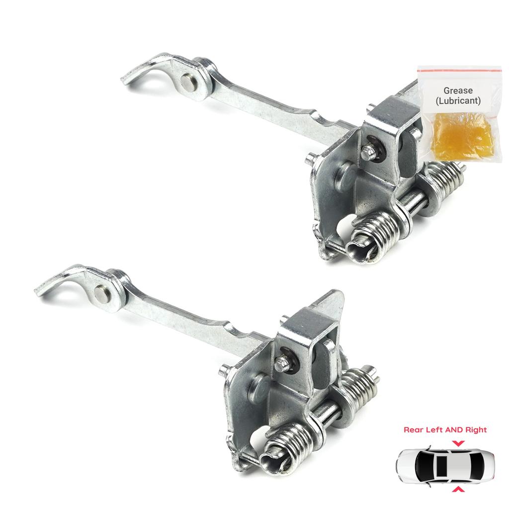 BDP697-1 2 Pieces Rear Left AND Right Door Catch Hinge Brake Stop Check Strap Limiter for Renault 19 21 7702253350