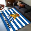 1PC rug Crown And Soccer Ball Sociedad Carpet, Chair Rug,Area Rug for Office Bedroom living rooms bedroom, Doormat decor Christmas fan gifts