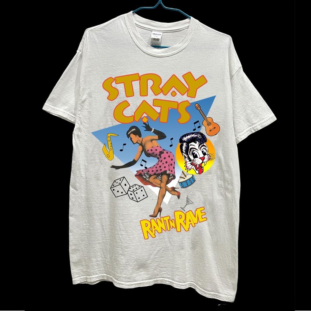 Hot STRAY CATS Unisex Unisex S-235XL Unisex T-Shirt XL