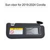 Gray Beige For Toyota Corolla, Leiling 2014-2024, Sun Visor Car Visor Sunscreen Blackout Sun Visor Makeup Mirror