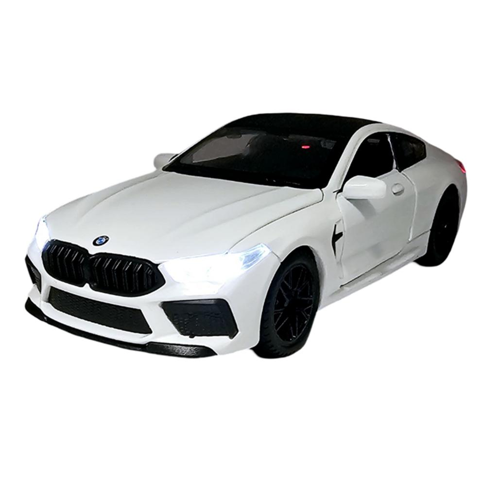 BMW M4 Sports Car 1:32 Scale Diecast Model, White
