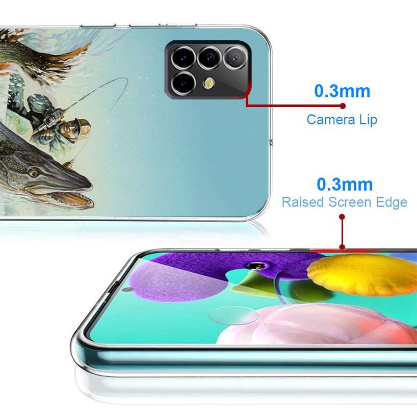 Hunting Fishing Man Phone Case For Samsung Galaxy A17 A16 A15 A14 A13 A57 A56 A55 A54 A53 A37 A36 A35 A34 A33 A26 A25 A24 A23 Ga