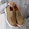New Brand Men's Spring Business Casual Lace Up Leather Shoes Autumn Men's Comfortable Breathable Sports Non Slip Casual Shoes