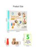 Five-in-One Number Sense Game: Early Math Education Puzzle for Kids and Parents