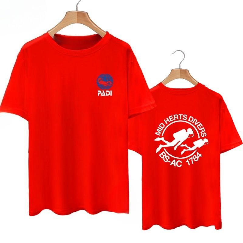 CMAS World Underwater Association PADI Diving Instructor Association Maglietta Unisex Abbigliamento e Donna Estate 2026 Nuova Maglietta