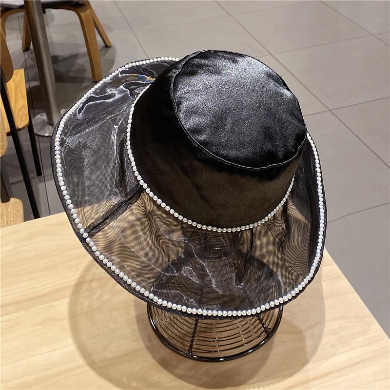 Super Shiny Bilibili Full Drill Custom Fisherman Hat Empty Top Hat Light Luxury Ladies Hat Summer Fashion Sun Hat