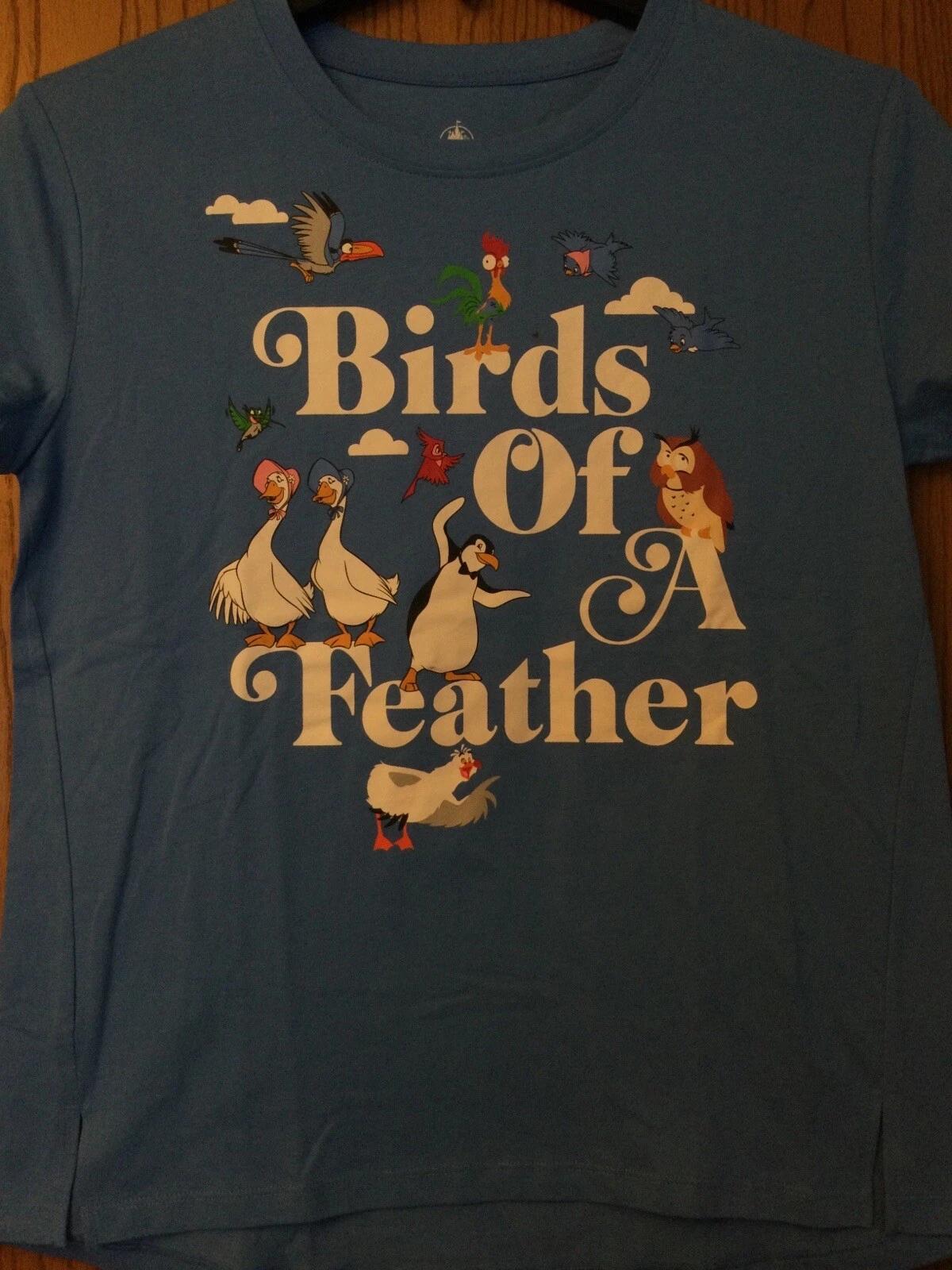 Disney “Birds Of A Feather” (Animated Bird Characters) - Blue Shirt/Ladies/M S