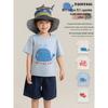 YouYou Boys' 10A Antibacterial Cute Pet Print Short-Sleeve T-Shirt