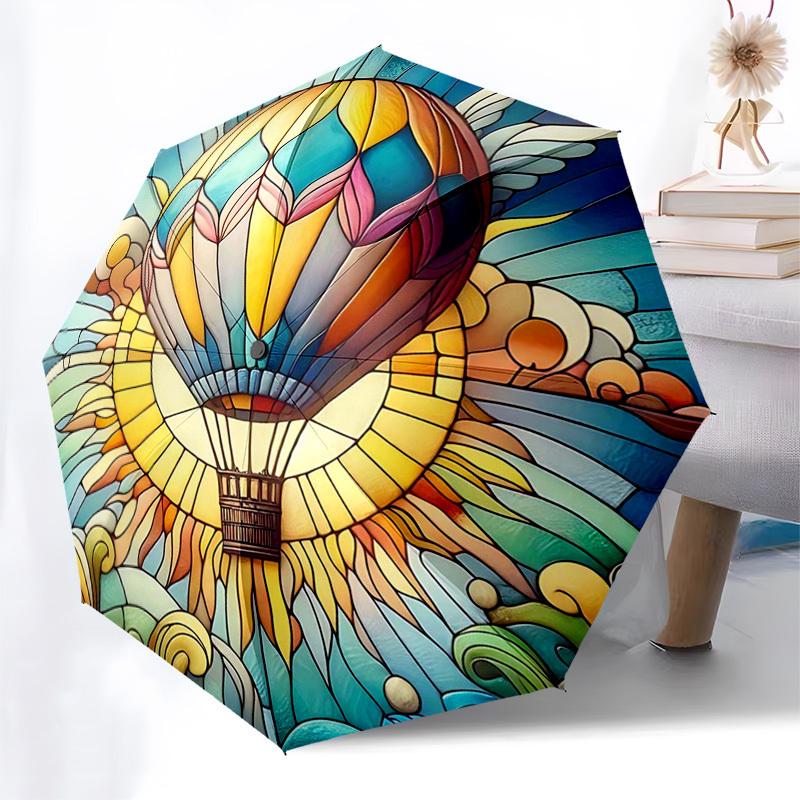 

1pc Hunter x Hunter Gon Freecss Inspired Umbrella, Auto Open Close Folding Design, 8-Rib Iron Frame Outdoor Umbrella, Perfect Gift for Fans, Travelers