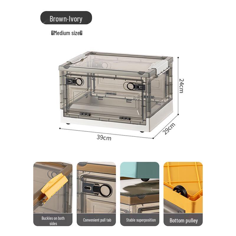 

Складная прозрачная коробка для хранения одежды