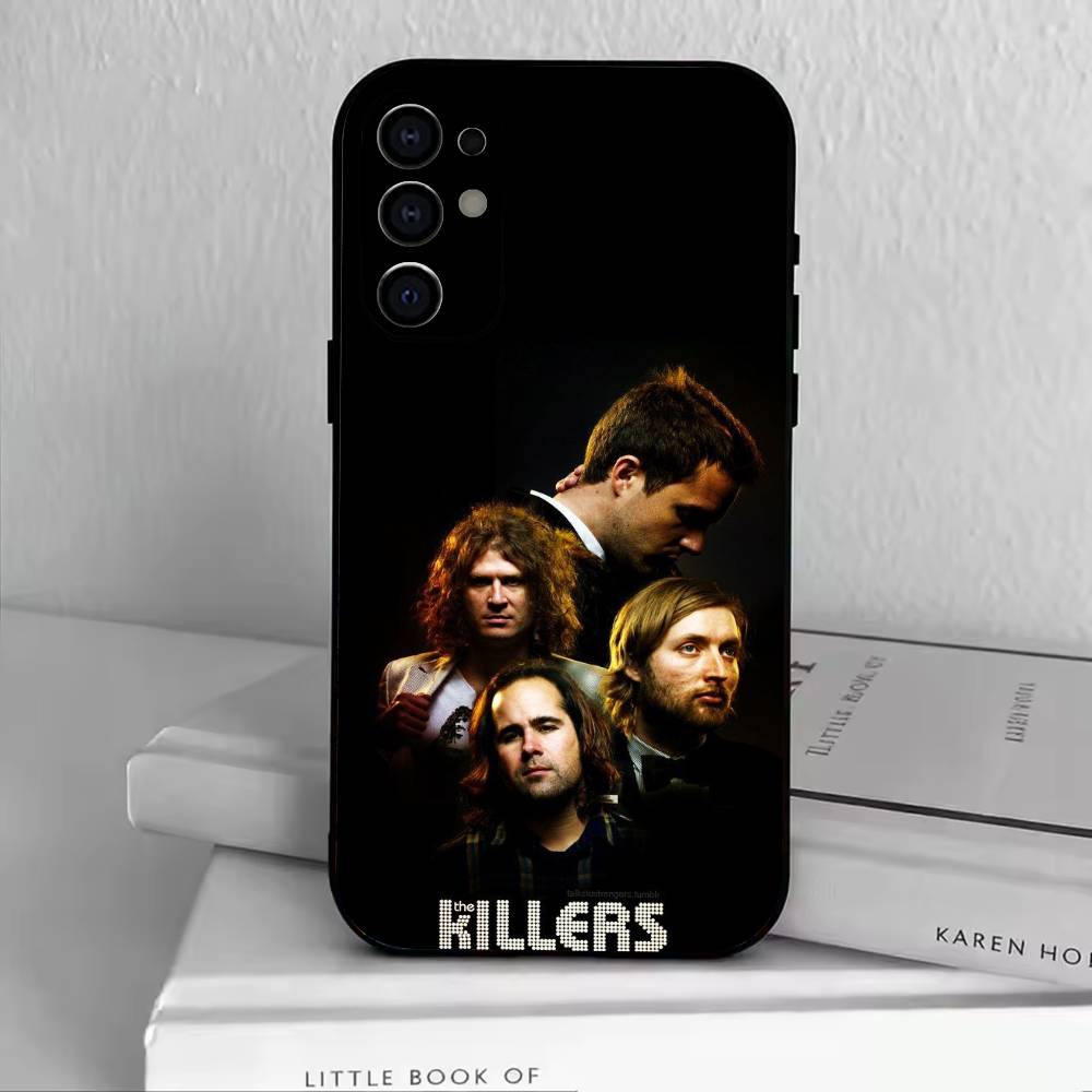 

Band The k-Killers Phone Case Black Silicone Soft For Samsung S25,S24,S21,S22,S23,S30,Ultra,S20,Plus,Fe,Lite Samsung S25Plus