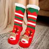 Christmas Women Cotton Socks Print Thicker Anti-slip Floor Socks Carpet Socks
