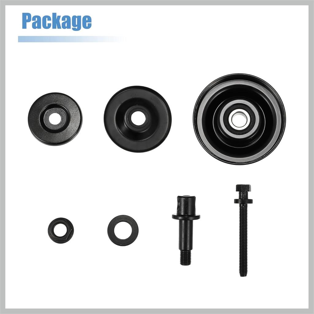 97834-29010 Car Drive Belt Tension Pulley for Hyundai Accent Elantra Tiburon Tucson for Kia Soul Belt Tensioner Idler Pulley Replace 97834-29000