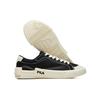 Fila Fusion Canvas Fashion Comfortable Durable Lightweight Low-Top Skate Shoes Women Sneaker Black White T12W125107FBK