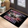 Vintage Military Carpet Mat Rug Crocodile Plane Duck Warplane Animal-Mechanical Home Decoration Creative Floor Mat Floor Mat