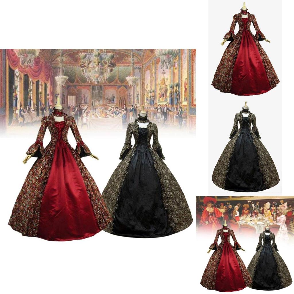 Stunning Victorian Style Party Dress For Women In Multiple Vibrant Colors