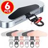 Anti-Verlust Handy-Lanyard Universeller Ersatz-Verbindungsstück Halteband Lasche Clip Metall Kartenpolster Adapter für IPhone Samsung Sichere Passform