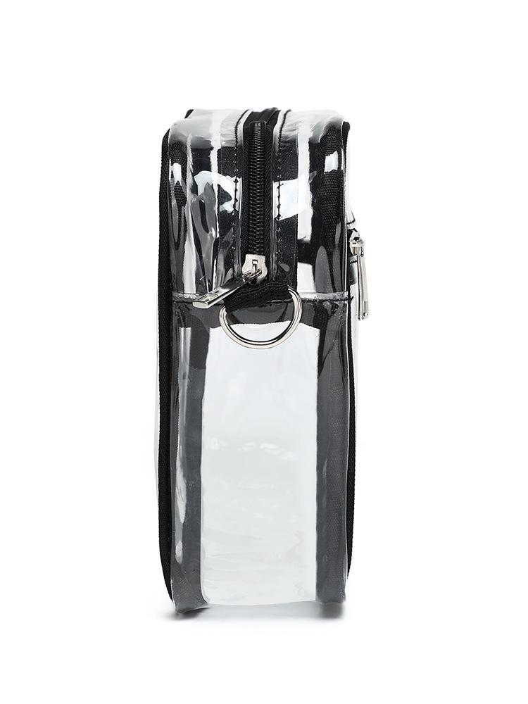 Transparent PVC Crossbody Travel Bag – Lightweight for Beach and Outings