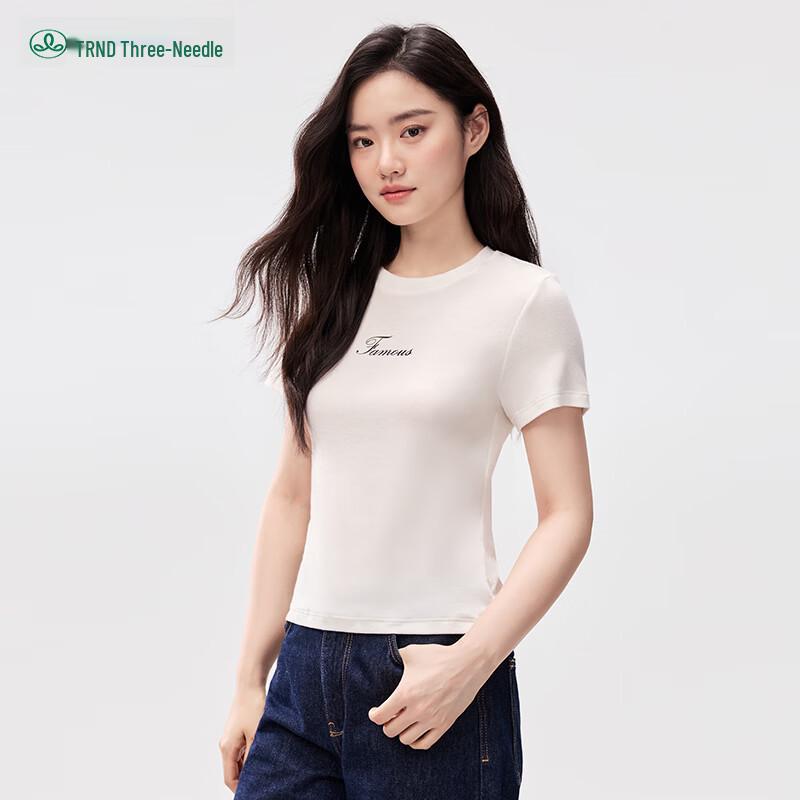 Women s Round Neck Short Sleeve T-Shirt M