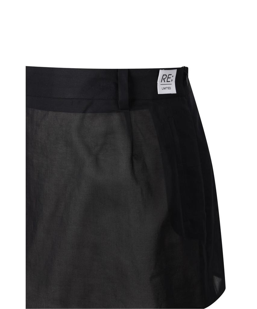 RECODE Asymmetric Draped Skirt_Rqkam25548Otx