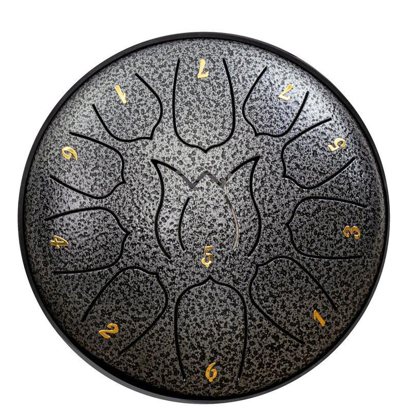 Notes 11 Rain Chime Drum Steel Tongue Drum Music Instrument Tool Educational