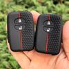 2 Buttons Remote Silicone Key Fob Case Cover Shell Holder For Toyota Rav4 Land Cruiser Camry Highlander Prado Prius