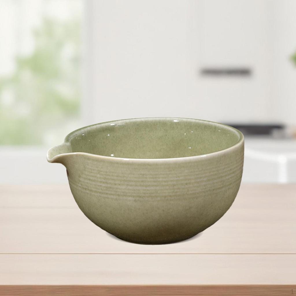 560ml Ceramic Matcha Bowl for Tea Ceremony, Mixing Accessory