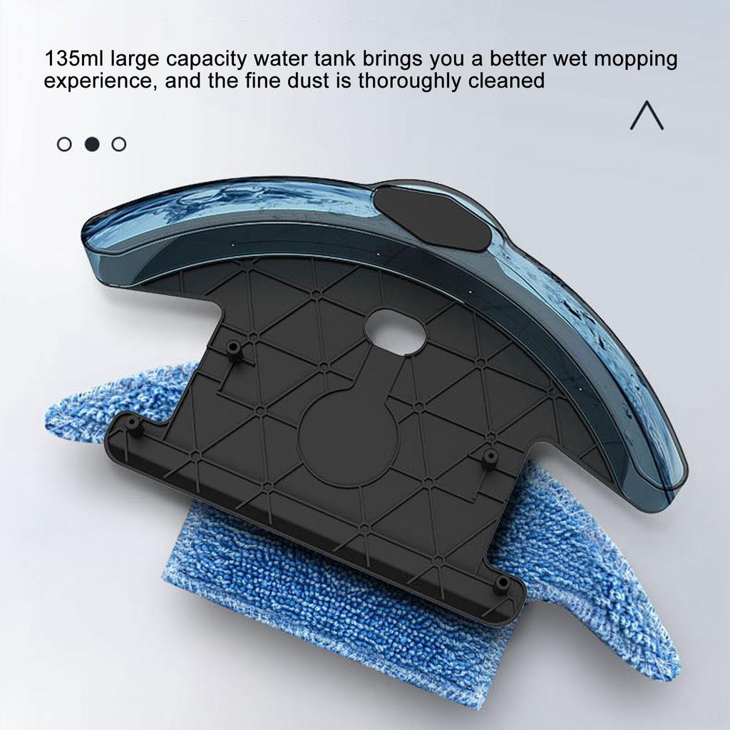 Smart 3-in-1 Robot Vacuum Cleaner with APP Remote Control 2000Pa Strong Suction USB Charging for Home Cleaning