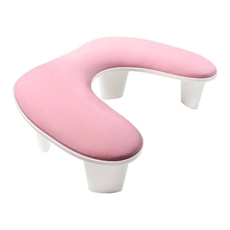 Lightweight Manicure Hand Support Armrest Pillow Slanted Wrist Rest Durability PU Material Easy Cleaning for Nail Work