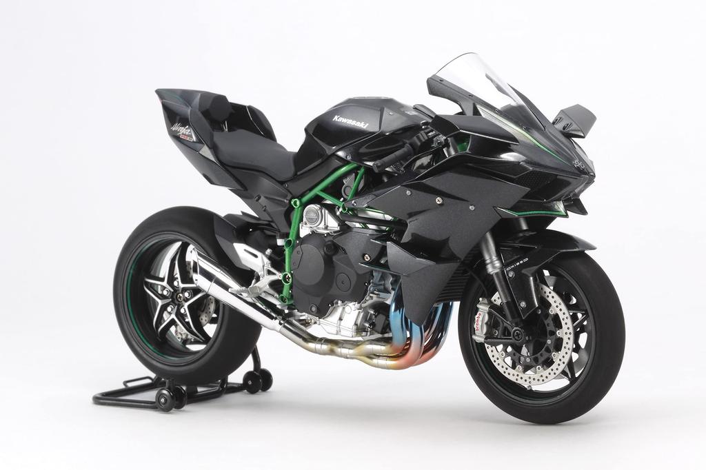 Motocykl Tamiya série Kawasaki Ninja H2R plastový model 14131 1/12 č.131