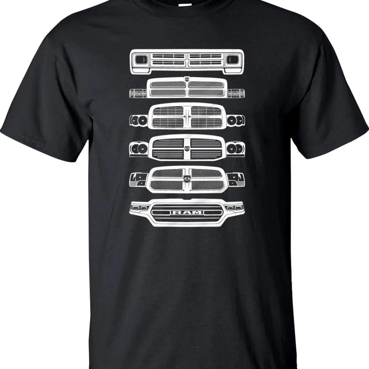RAM Truck Grill Evolution Graphic T-Shirt Pickup Enthusiast Tee XXL