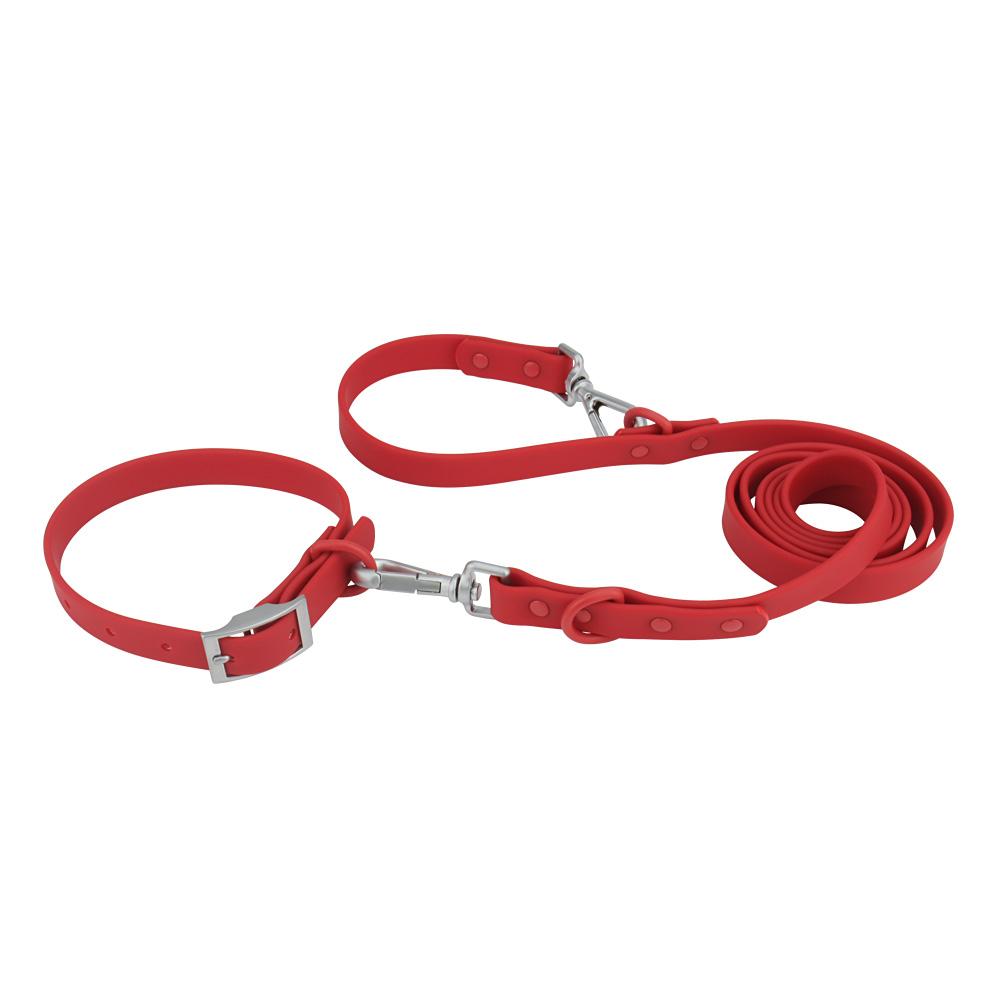 Set Collar Leash Pet PVC Cat Collar Leashes For Small Medium Big Dog Outdoor Walk