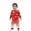 Christmas Prints Family Matching Long Sleeve Tops+Pants Set Family Matching Sets