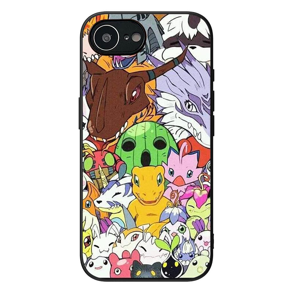 Digimons Adventure Digitals monster Phone Case for Apple iPhone 12 13 Mini XS 11 Pro Max 7 8 Plus + XR 8+ X SE 2020 SE3 Cover