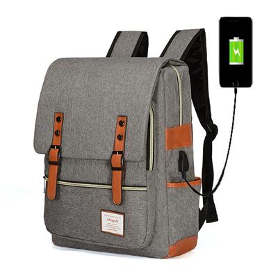 Zaino alla moda da donna, leggero, con patta - Spallacci regolabili con chiusura magnetica per l'università, l'ufficio e i viaggi