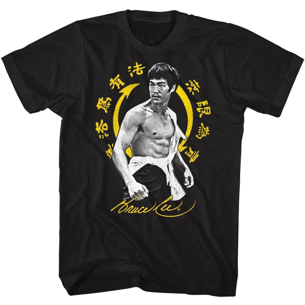 Bruce Lee Bright Symbol Bg Tshirt