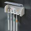 Self-adhesive Toothbrush Storage Rack Wall Mounted Electric Toothbrush Holder  Storage Rack