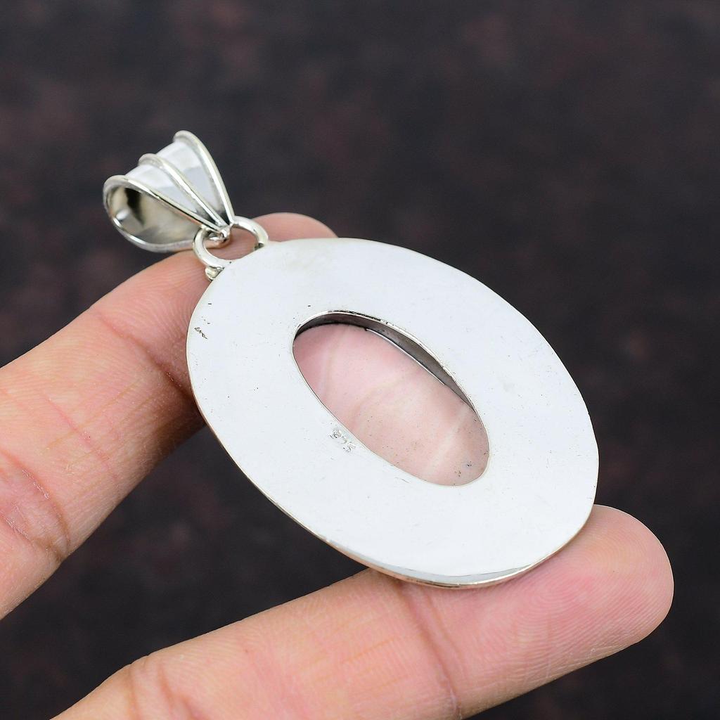 Pink Opal Pendant Top Quality Gemstone Jewelry Vintage Pendant Handmade Pendant 925 Sterling Silver Pendant Pink Opal Jewelry Wedding Gifts