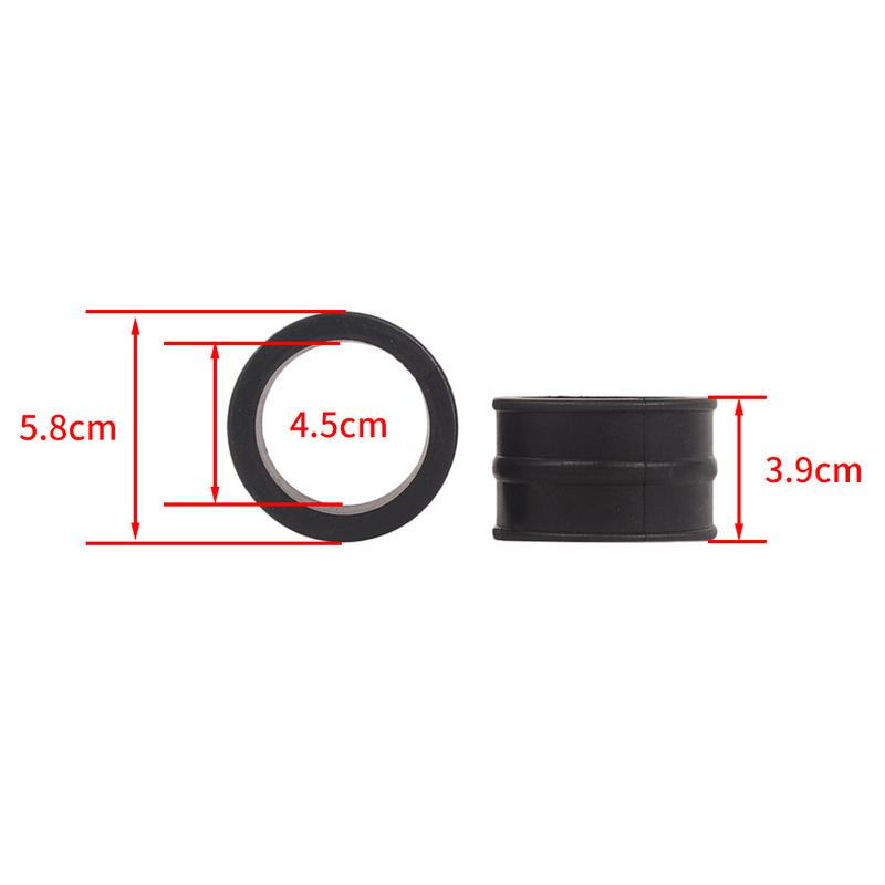 Motorcycle Rubber Grommet Sleeve 4pcs for BMW K100 K75 Cafe Racer Scrambler Custom