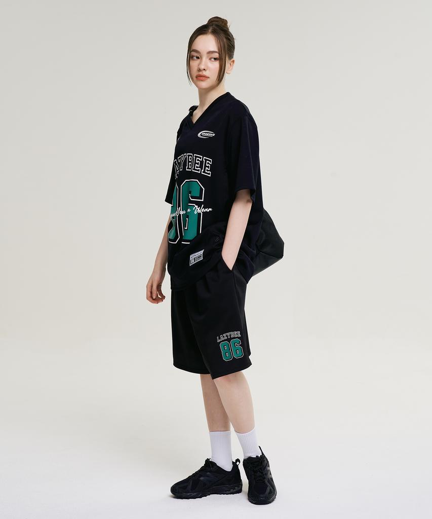 Leijibi Giant Fit Jersey Bermuda Shorts W (3 Colors)