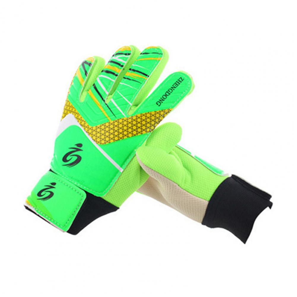1 Paio Guanti da Calcio dai Colori Vivaci Design Stampato Guanti da Portiere Antiscivolo Protettivi Continua ad Allenarti Guanti da Portiere