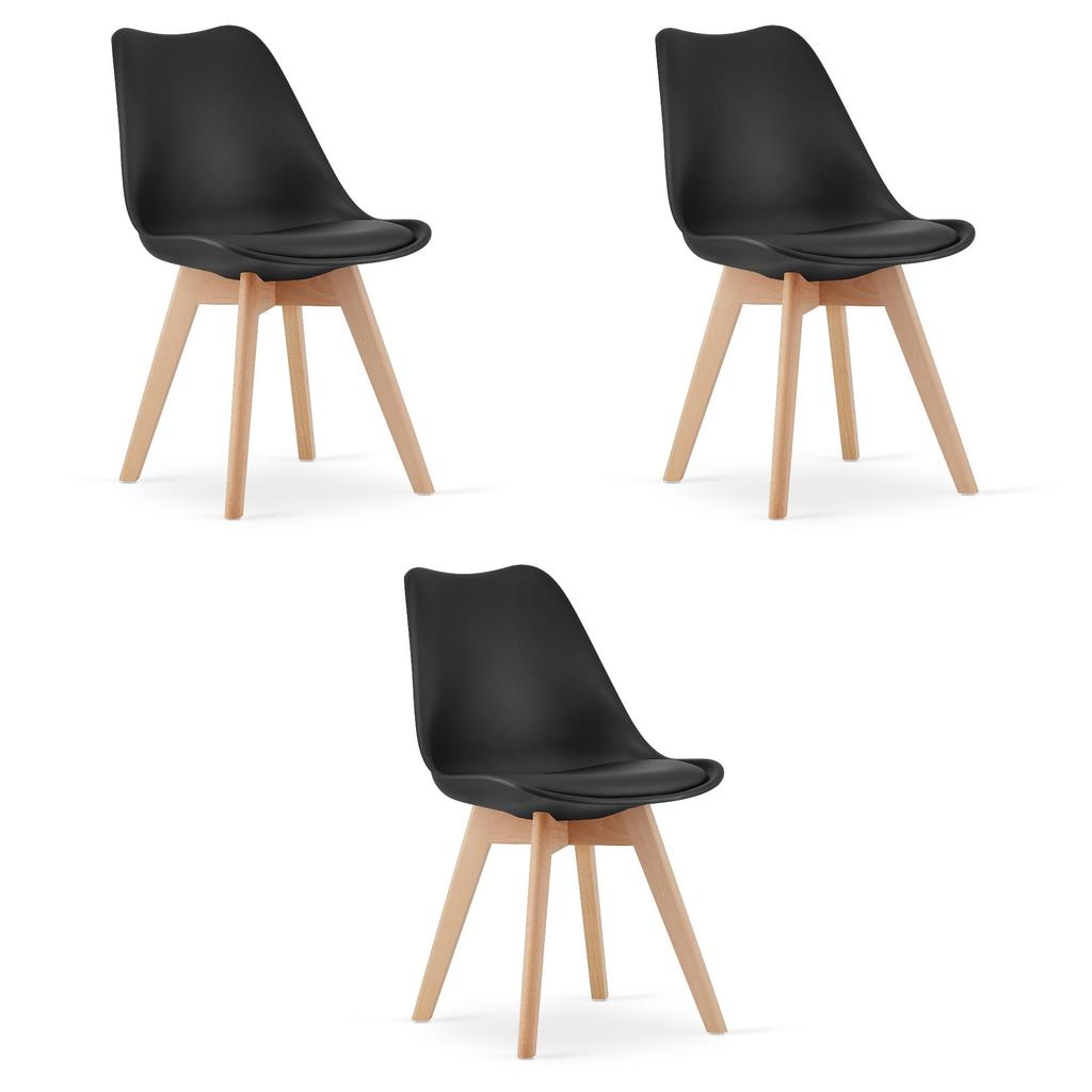 MARK Chair Black x 3